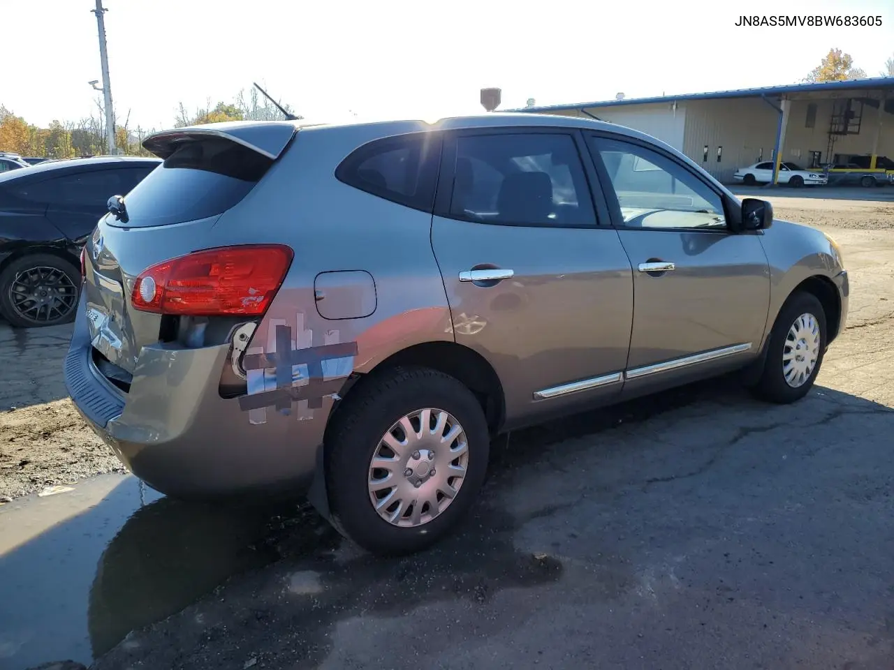 JN8AS5MV8BW683605 2011 Nissan Rogue S