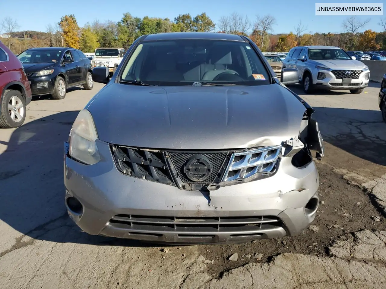 JN8AS5MV8BW683605 2011 Nissan Rogue S