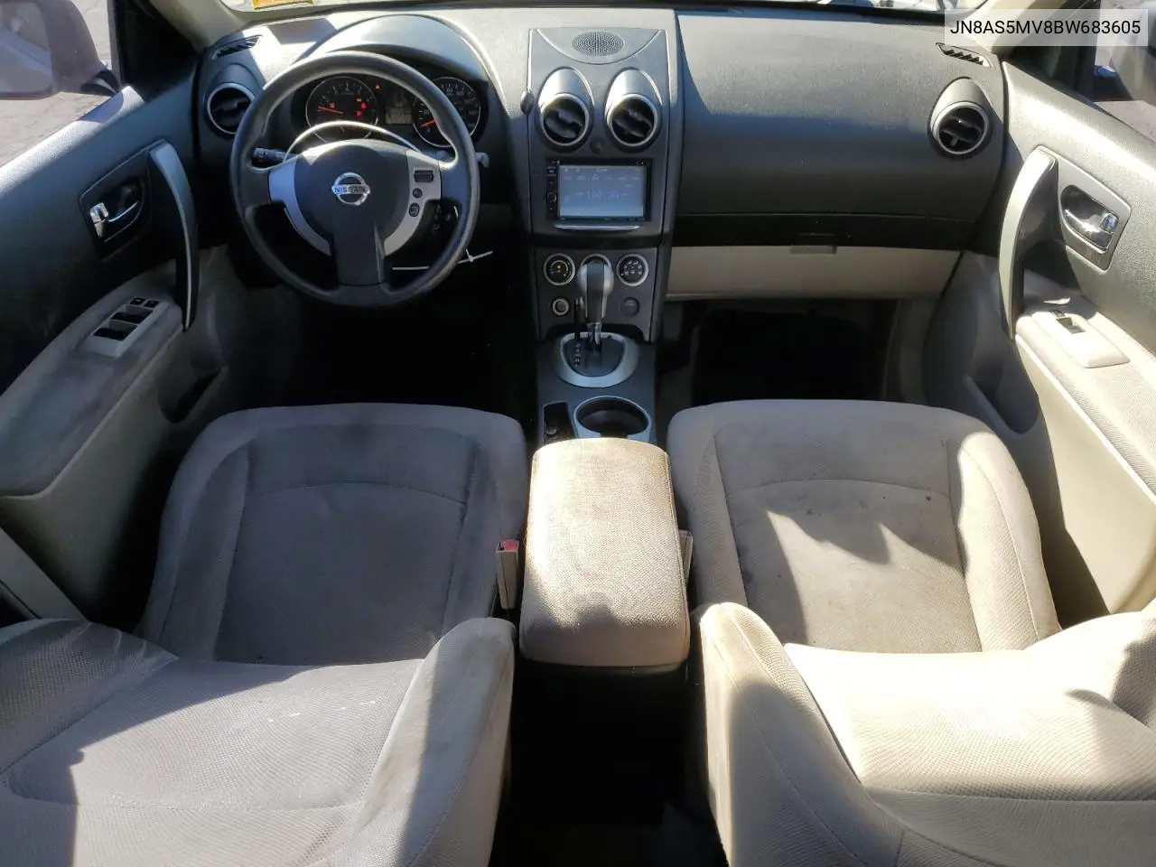 JN8AS5MV8BW683605 2011 Nissan Rogue S