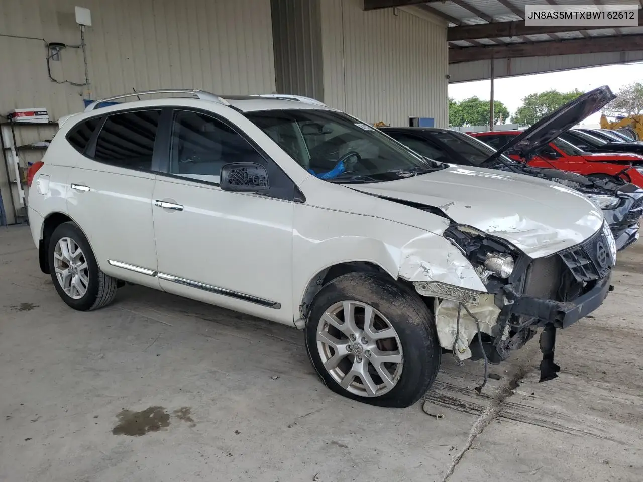 JN8AS5MTXBW162612 2011 Nissan Rogue S