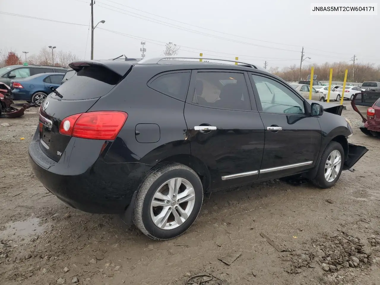 JN8AS5MT2CW604171 2012 Nissan Rogue S