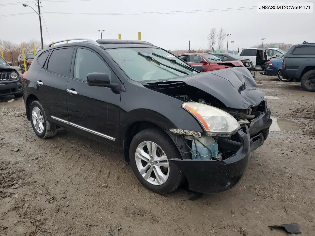 JN8AS5MT2CW604171 2012 Nissan Rogue S