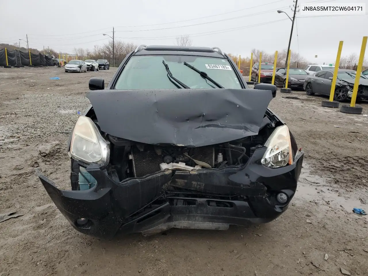 JN8AS5MT2CW604171 2012 Nissan Rogue S