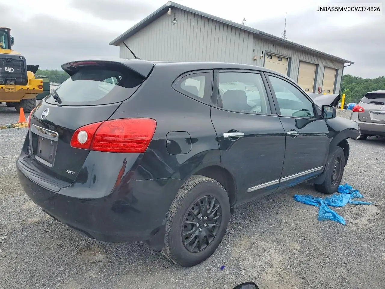 2012 Nissan Rogue S VIN: JN8AS5MV0CW374826 Lot: 59954786