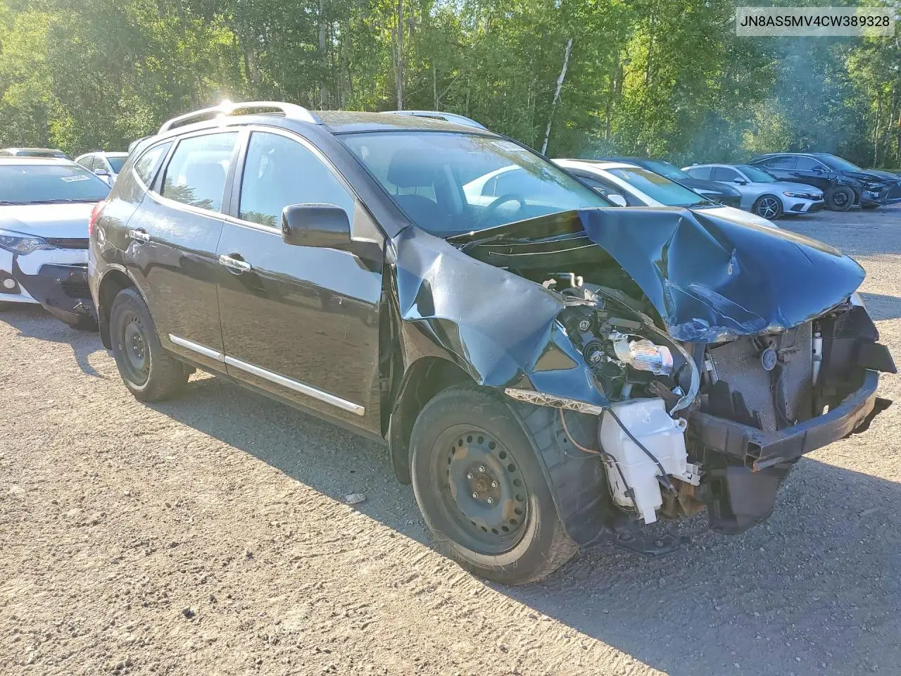 2012 Nissan Rogue S VIN: JN8AS5MV4CW389328 Lot: 60155566