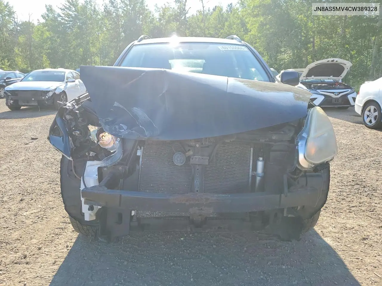 2012 Nissan Rogue S VIN: JN8AS5MV4CW389328 Lot: 60155566