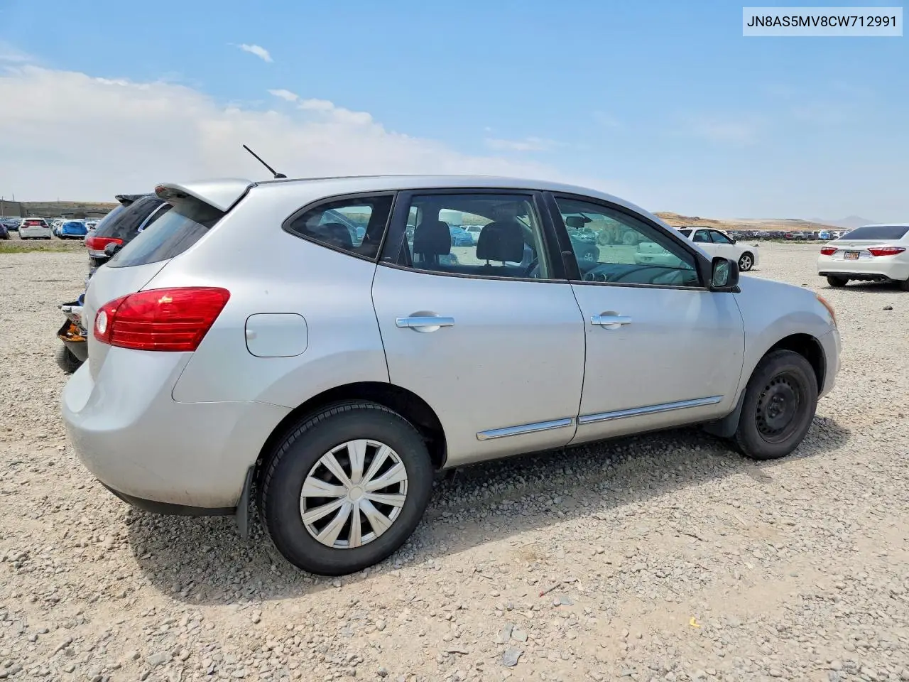 2012 Nissan Rogue S VIN: JN8AS5MV8CW712991 Lot: 61091726