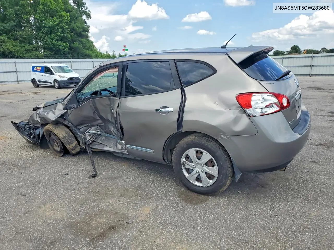 2012 Nissan Rogue S VIN: JN8AS5MT5CW283680 Lot: 61842016