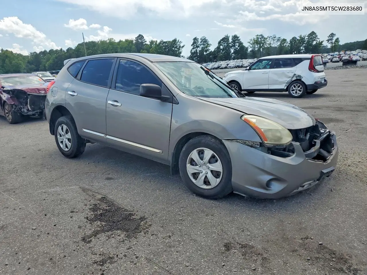 2012 Nissan Rogue S VIN: JN8AS5MT5CW283680 Lot: 61842016