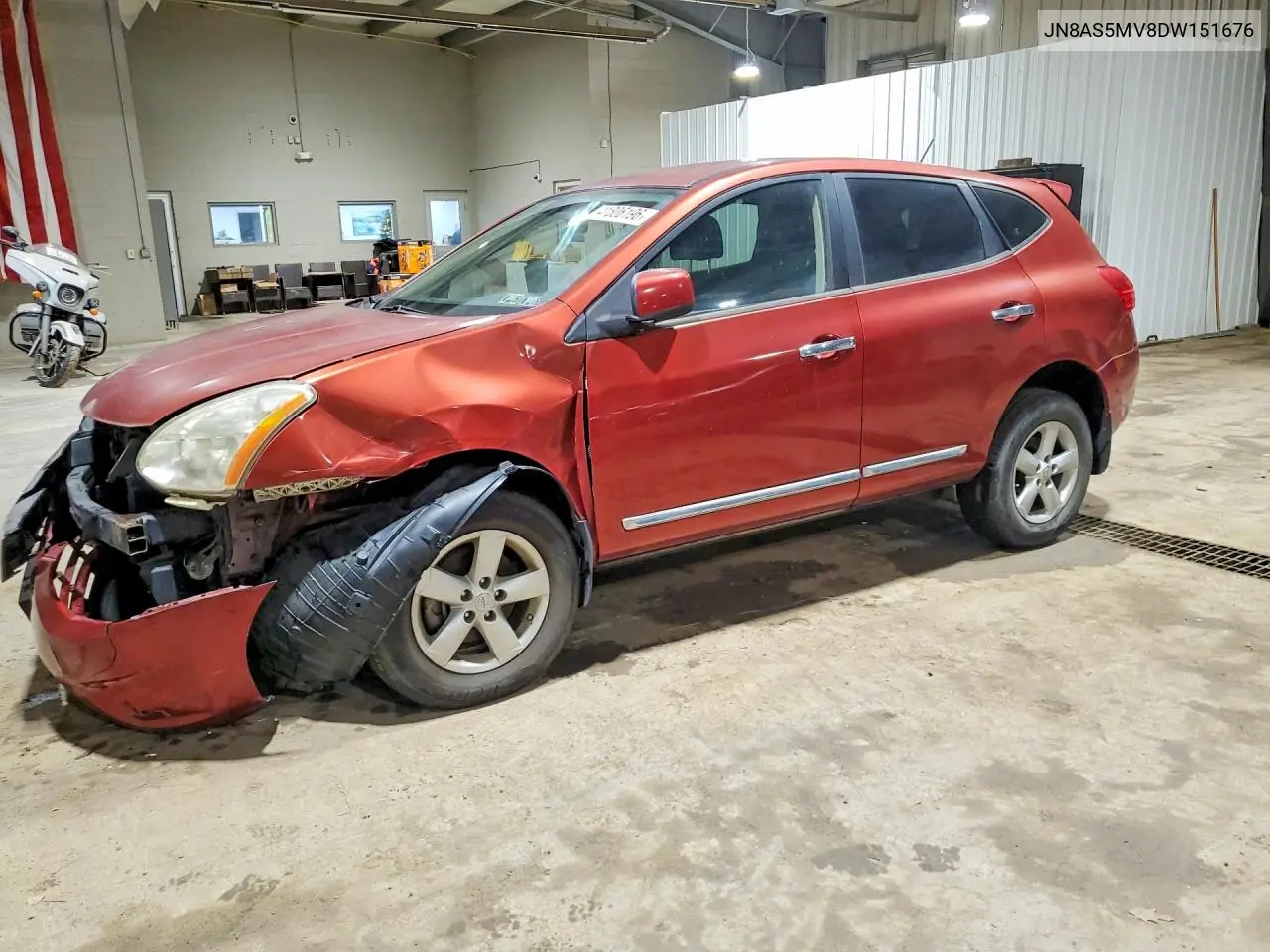 JN8AS5MV8DW151676 2013 Nissan Rogue S