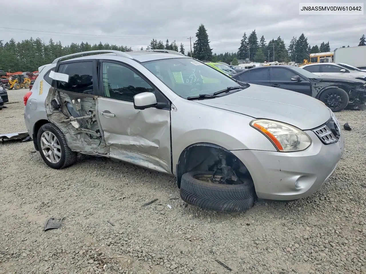 JN8AS5MV0DW610442 2013 Nissan Rogue S