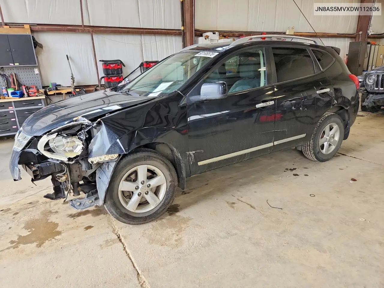 2013 Nissan Rogue S VIN: JN8AS5MVXDW112636 Lot: 60198876