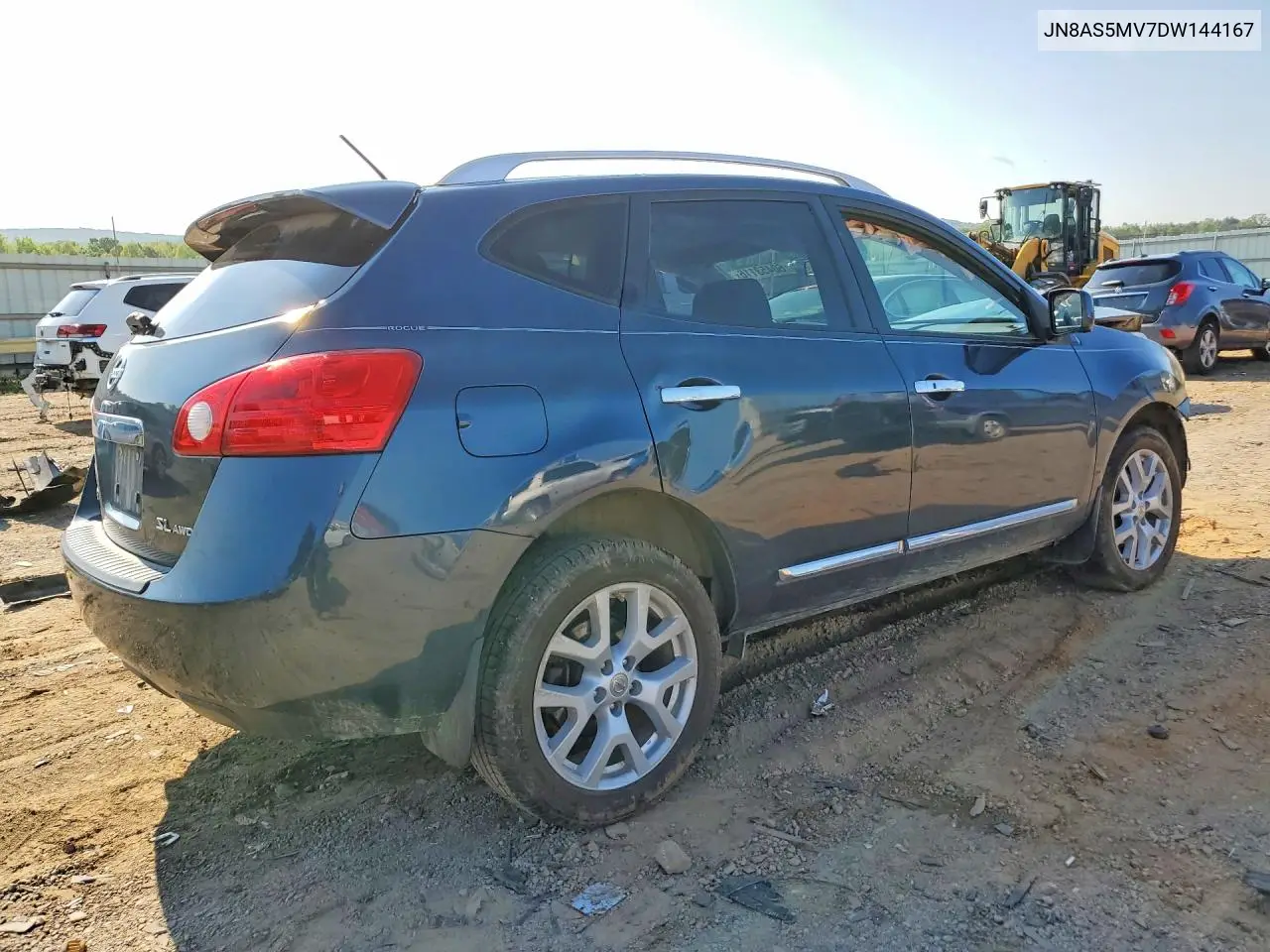 2013 Nissan Rogue S VIN: JN8AS5MV7DW144167 Lot: 60453116