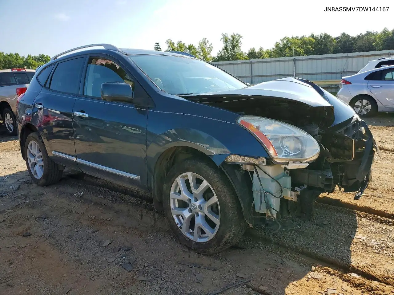 2013 Nissan Rogue S VIN: JN8AS5MV7DW144167 Lot: 60453116