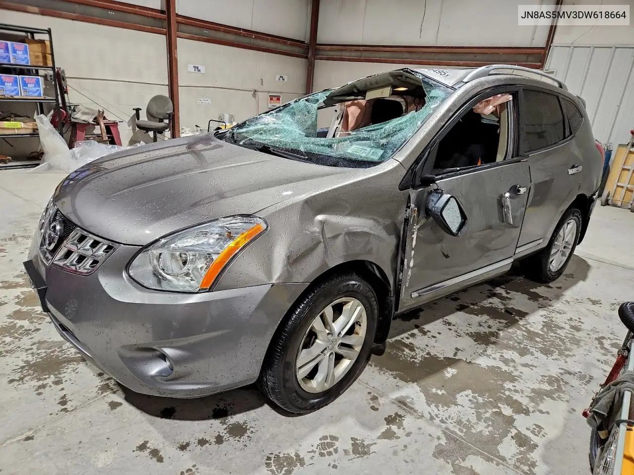 JN8AS5MV3DW618664 2013 Nissan Rogue S