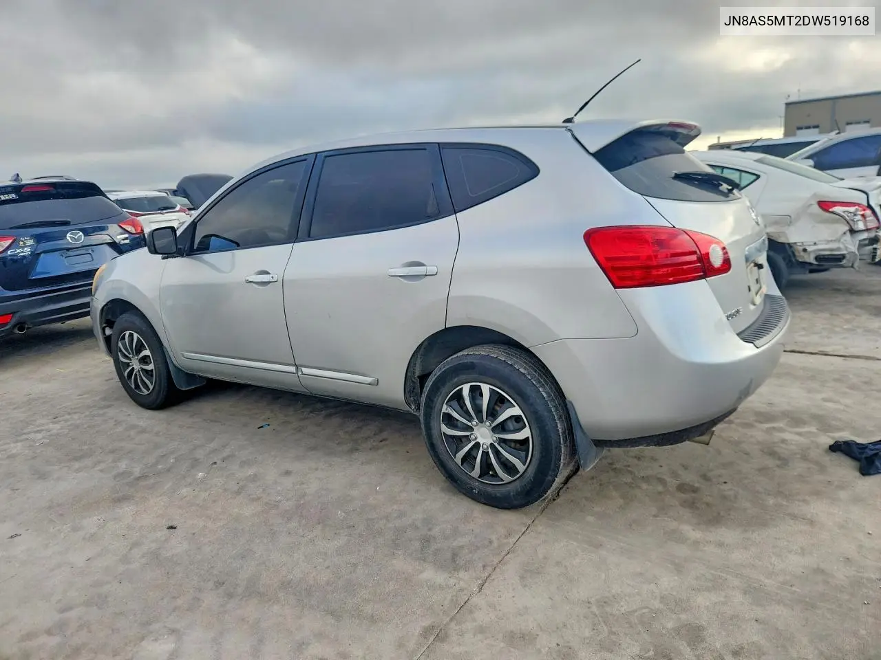 2013 Nissan Rogue S VIN: JN8AS5MT2DW519168 Lot: 61046946