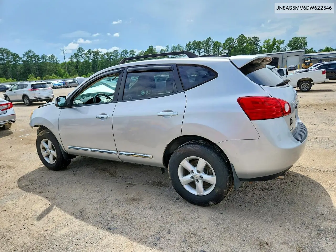 2013 Nissan Rogue S VIN: JN8AS5MV6DW622546 Lot: 61160396