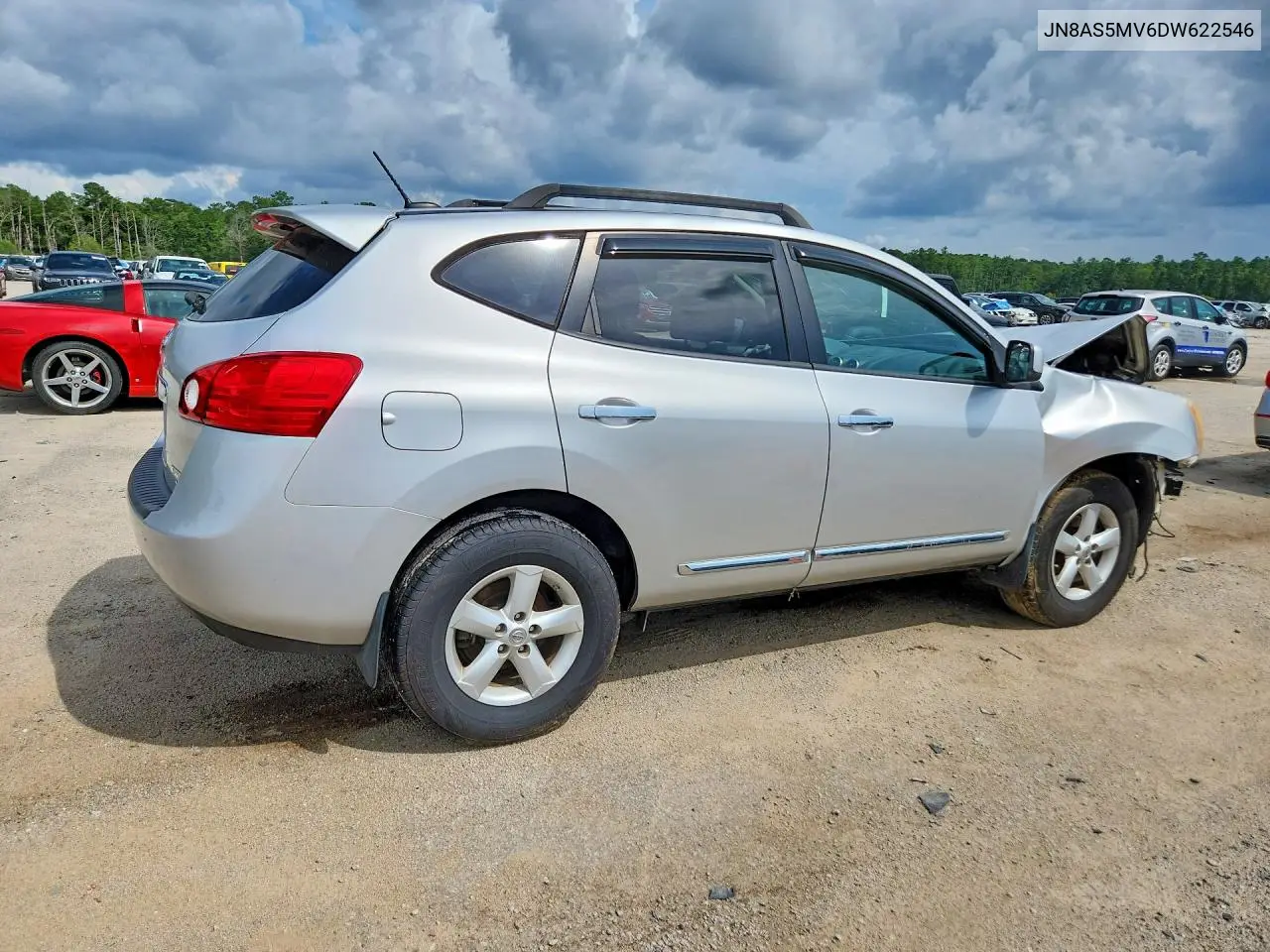 2013 Nissan Rogue S VIN: JN8AS5MV6DW622546 Lot: 61160396
