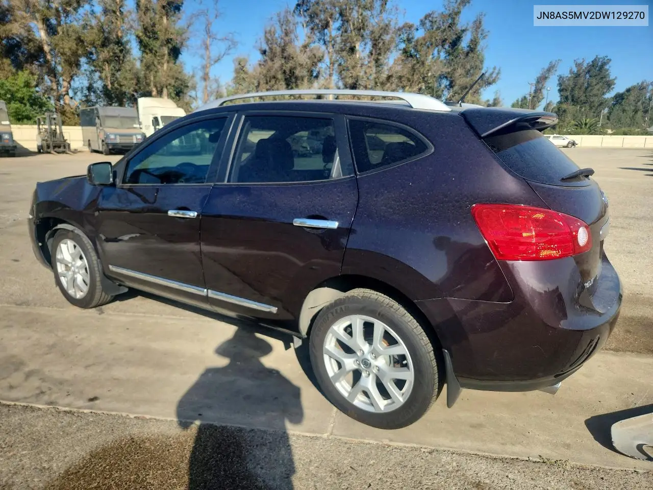 2013 Nissan Rogue S VIN: JN8AS5MV2DW129270 Lot: 61564786