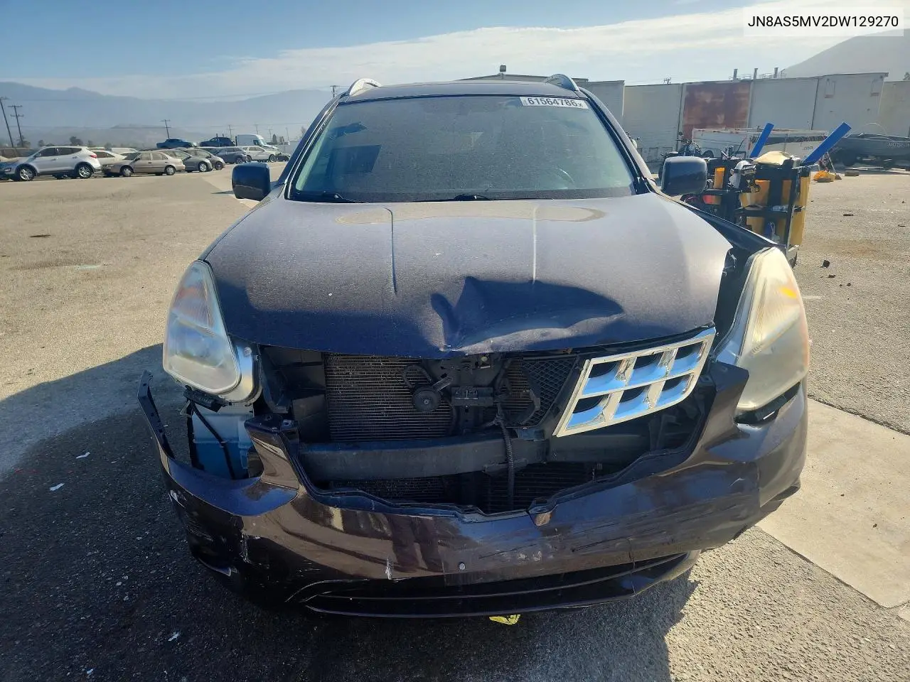 2013 Nissan Rogue S VIN: JN8AS5MV2DW129270 Lot: 61564786