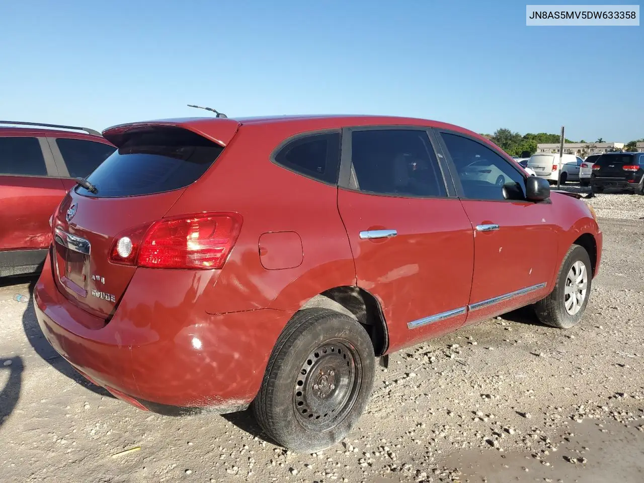 JN8AS5MV5DW633358 2013 Nissan Rogue S