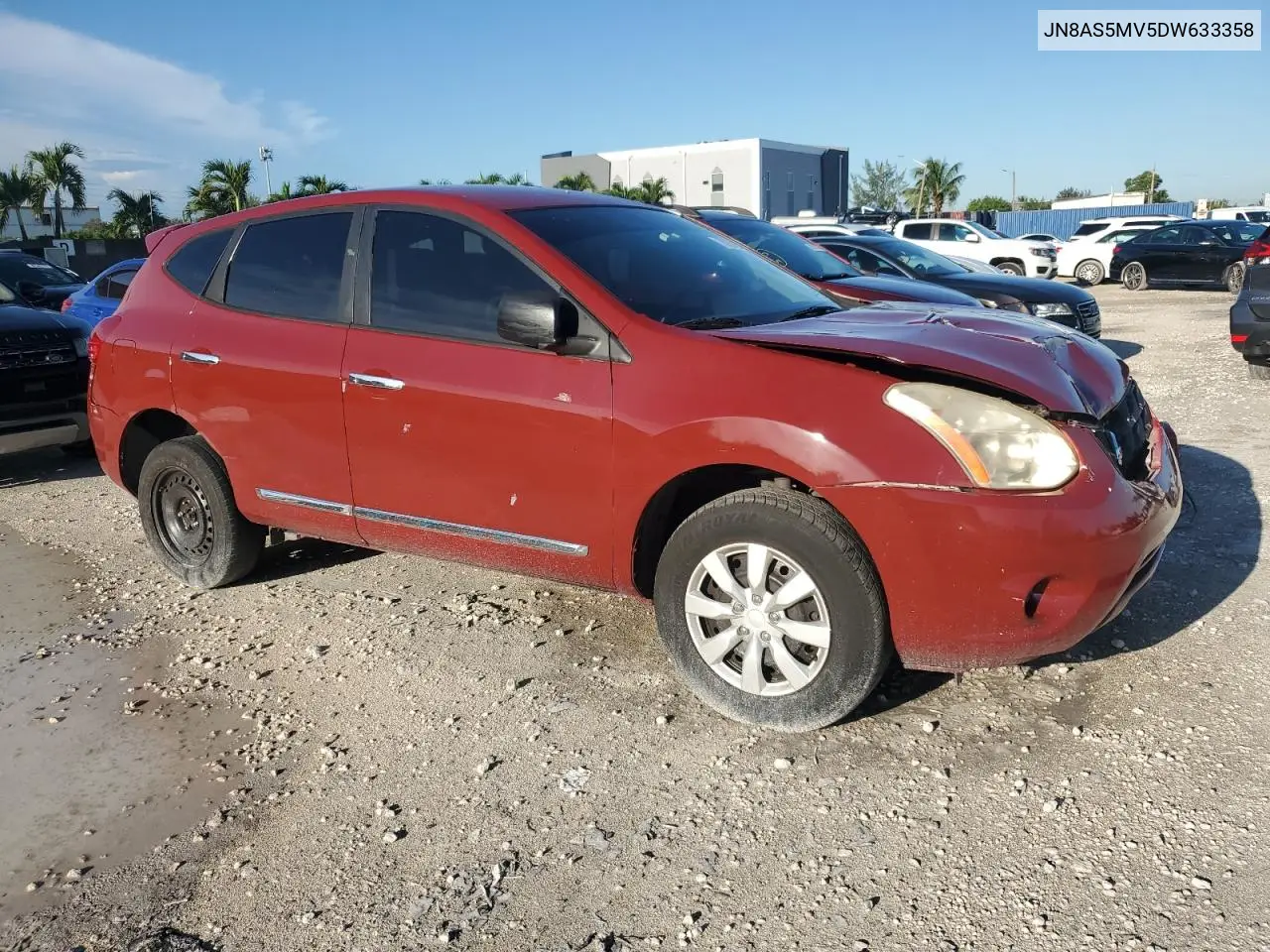 JN8AS5MV5DW633358 2013 Nissan Rogue S