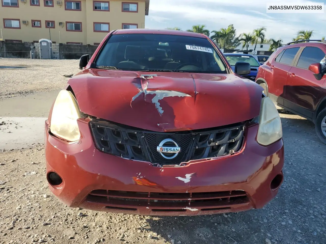 JN8AS5MV5DW633358 2013 Nissan Rogue S