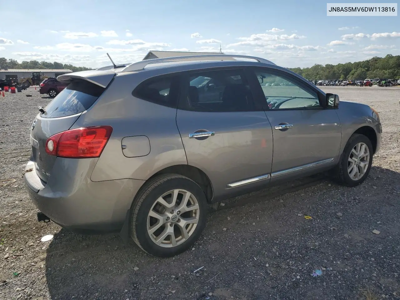JN8AS5MV6DW113816 2013 Nissan Rogue S