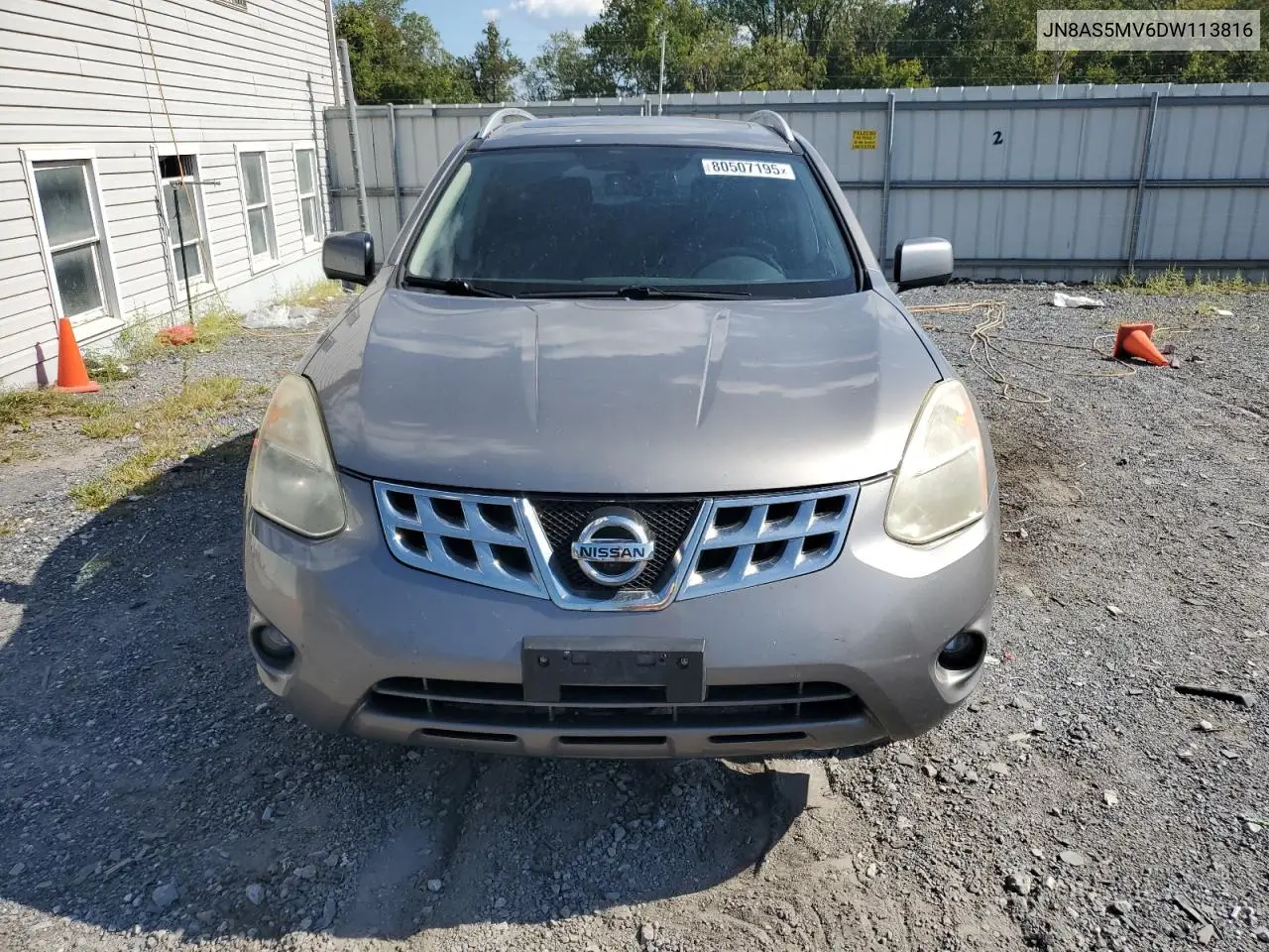 JN8AS5MV6DW113816 2013 Nissan Rogue S