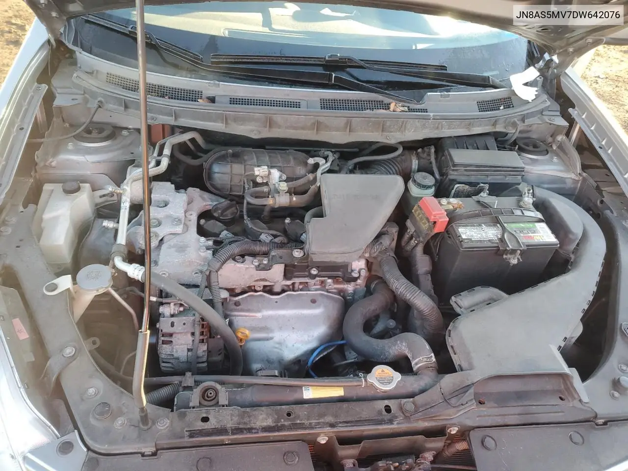 JN8AS5MV7DW642076 2013 Nissan Rogue S