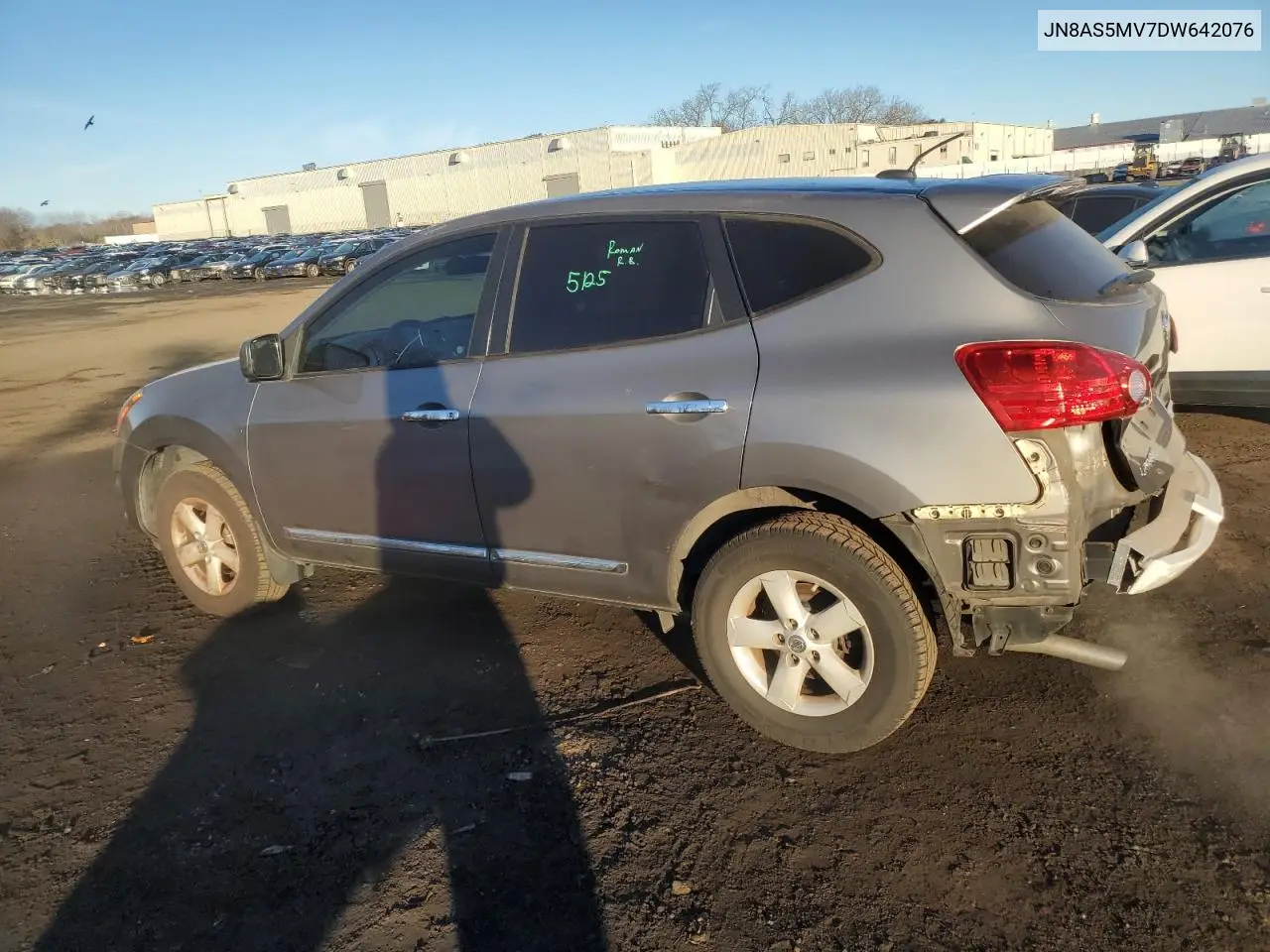 JN8AS5MV7DW642076 2013 Nissan Rogue S