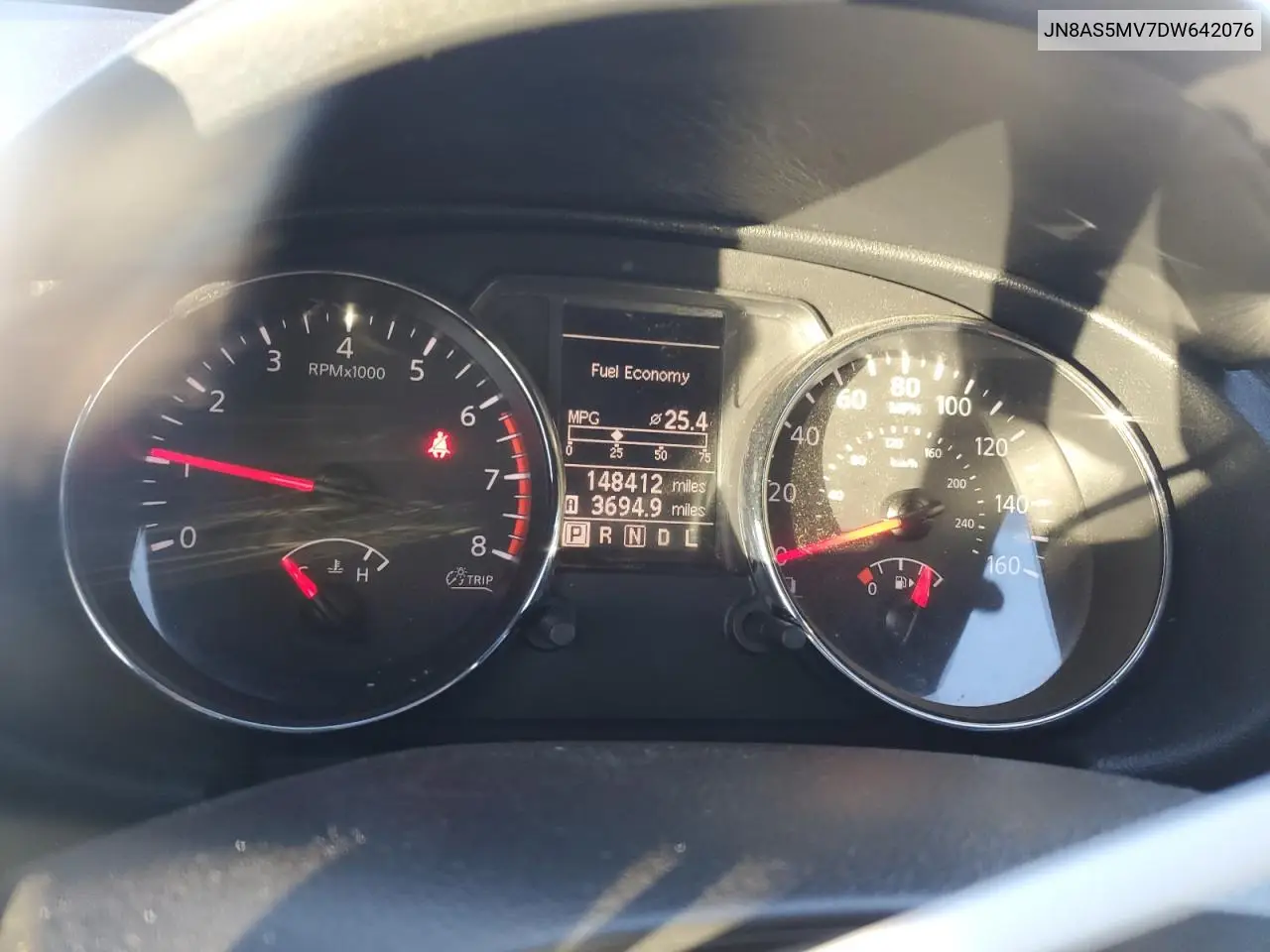 JN8AS5MV7DW642076 2013 Nissan Rogue S