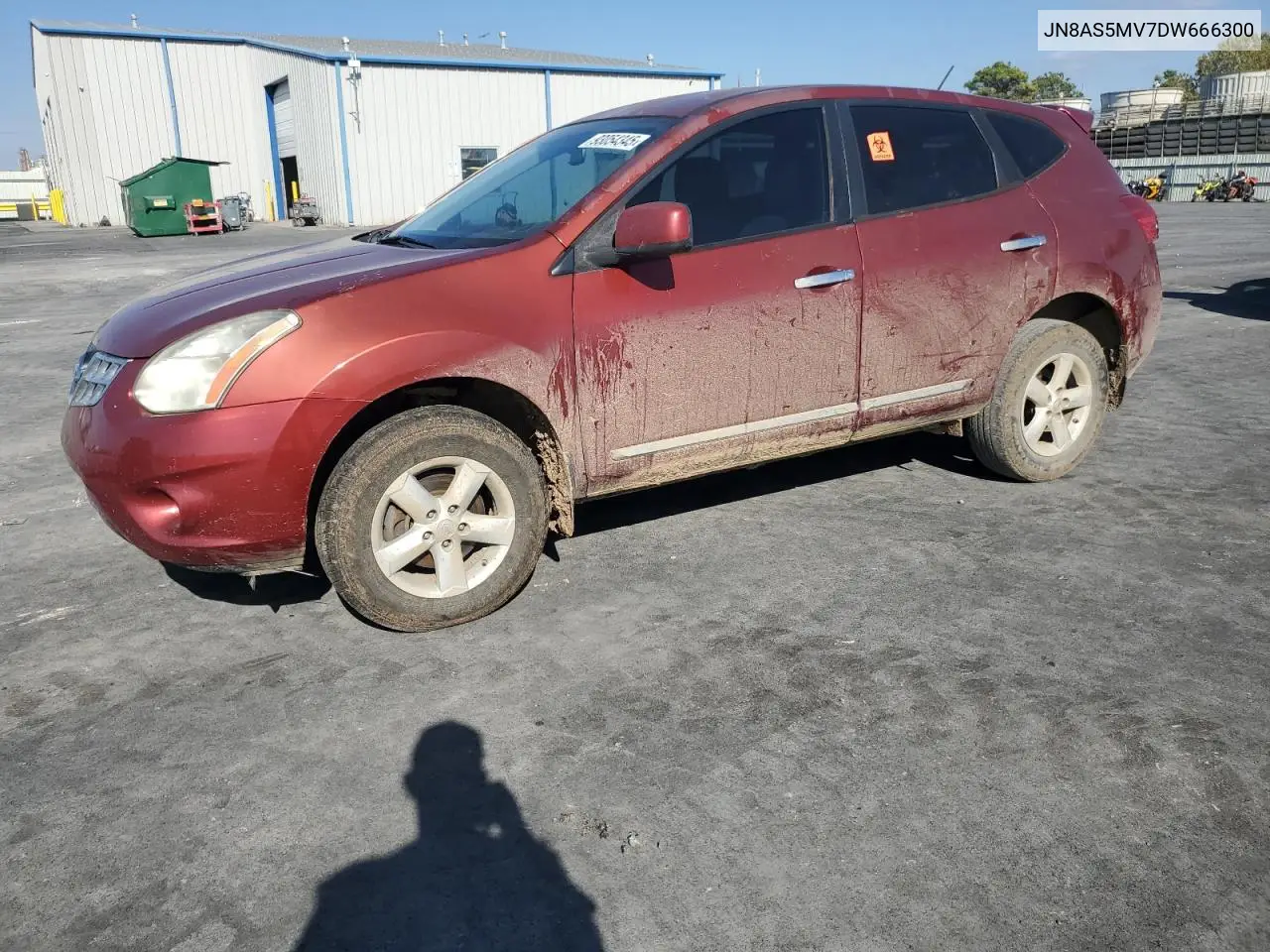 JN8AS5MV7DW666300 2013 Nissan Rogue S