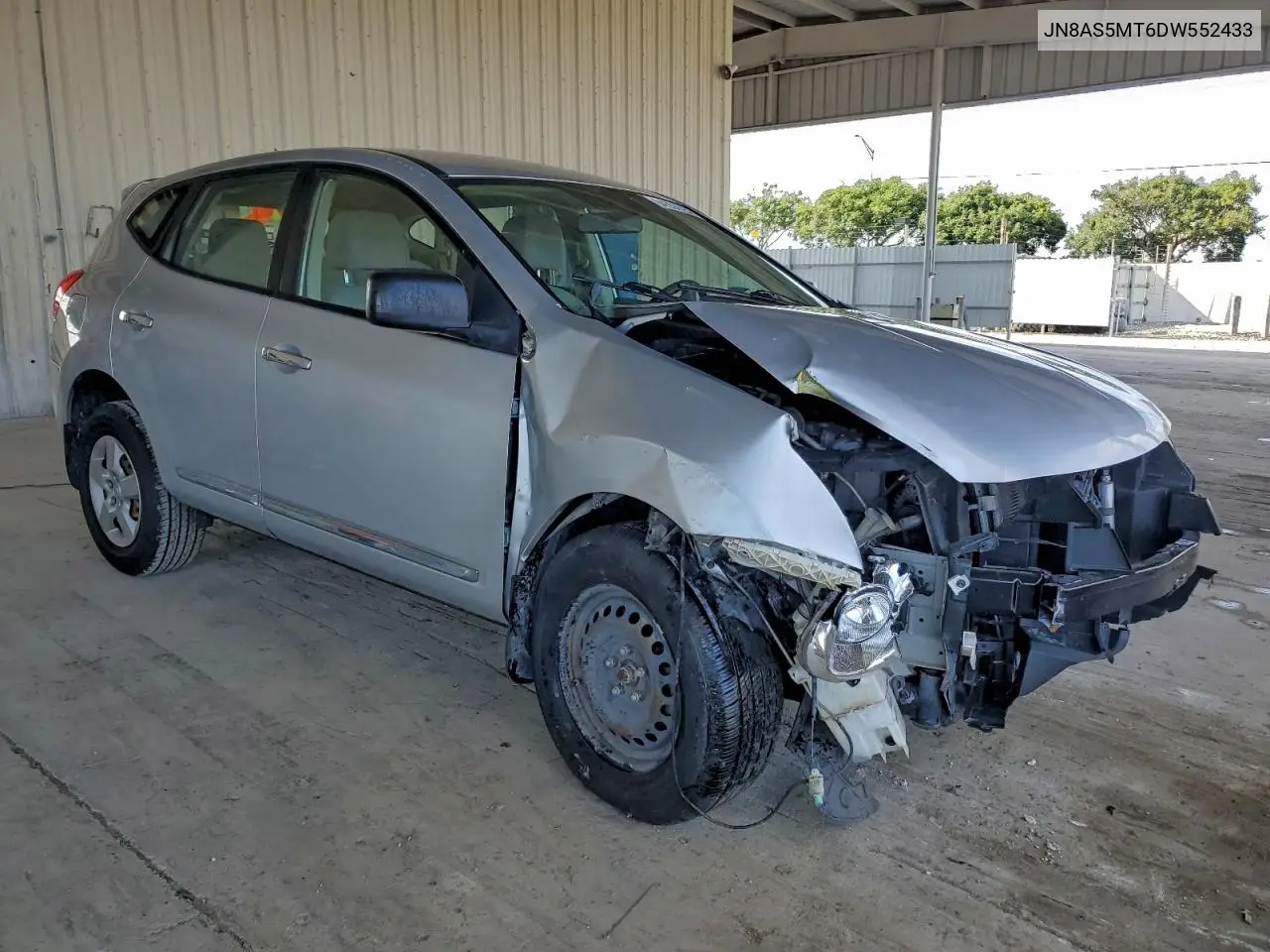 JN8AS5MT6DW552433 2013 Nissan Rogue S