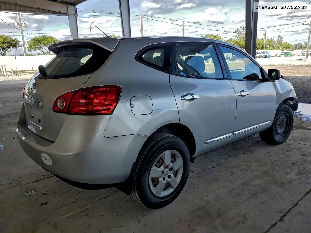JN8AS5MT6DW552433 2013 Nissan Rogue S