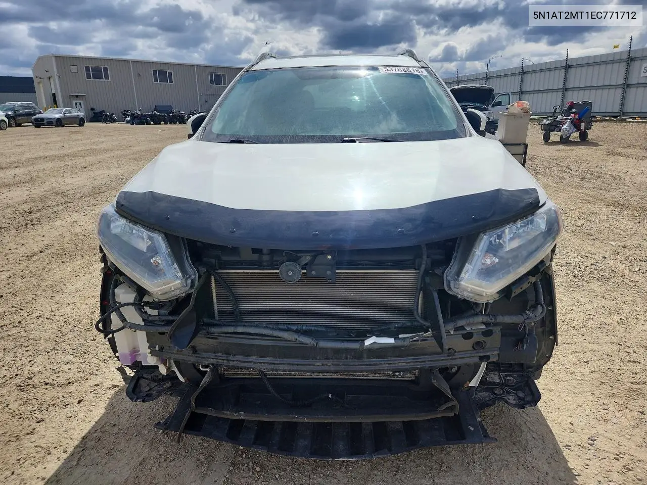 2014 Nissan Rogue S VIN: 5N1AT2MT1EC771712 Lot: 53788616