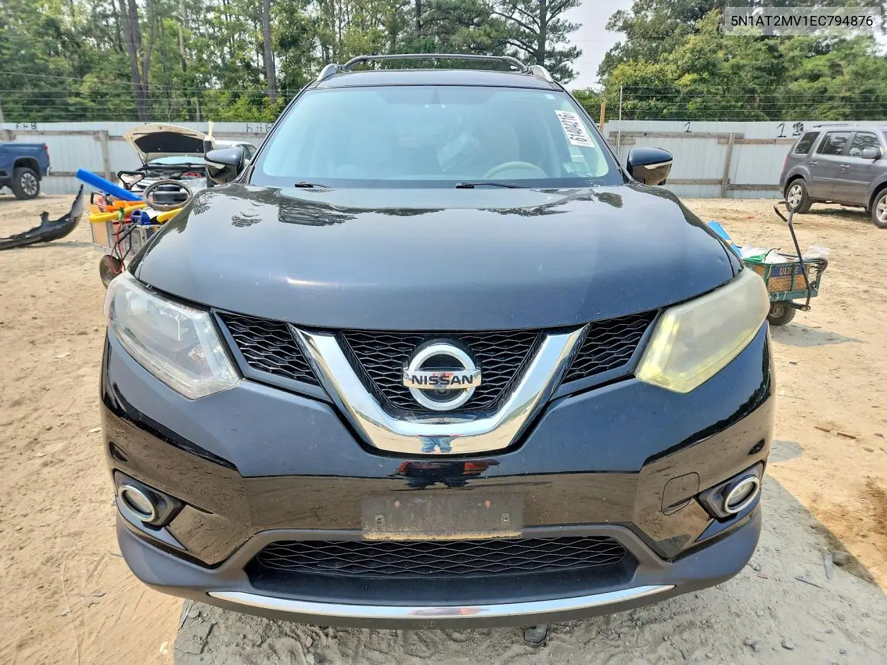 2014 Nissan Rogue Sl VIN: 5N1AT2MV1EC794876 Lot: 61404216