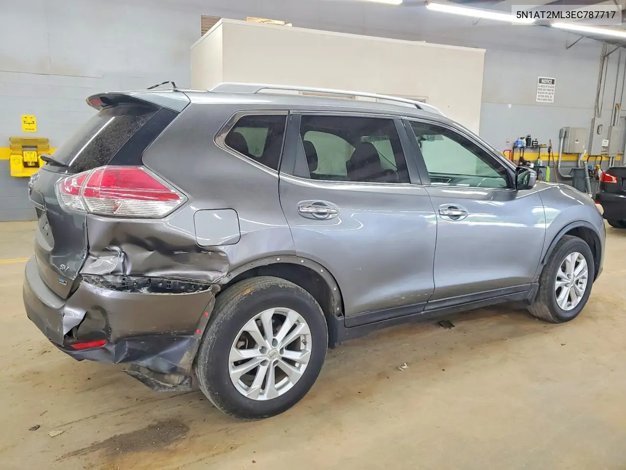 2014 Nissan Rogue Sv VIN: 5N1AT2ML3EC787717 Lot: 61574476