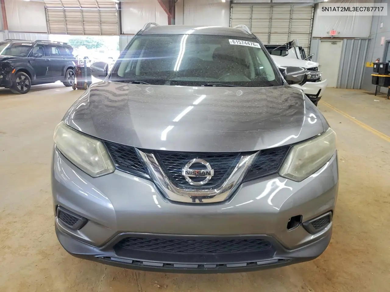 2014 Nissan Rogue Sv VIN: 5N1AT2ML3EC787717 Lot: 61574476