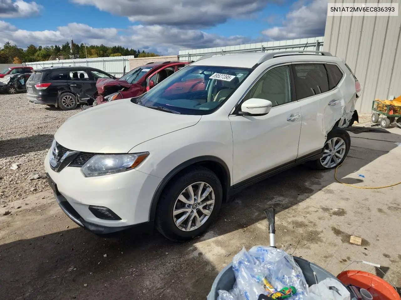 5N1AT2MV6EC836393 2014 Nissan Rogue S