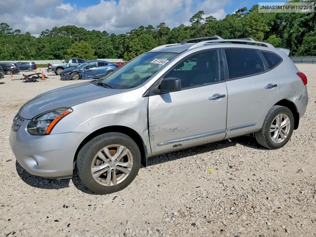 2015 Nissan Rogue Select S VIN: JN8AS5MT6FW152228 Lot: 56773846