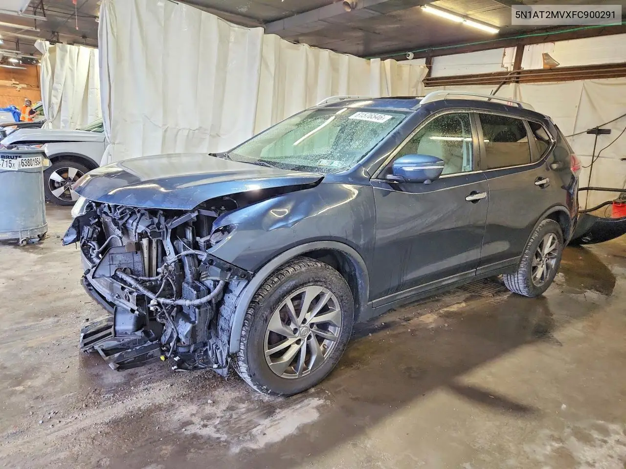 2015 Nissan Rogue Sl VIN: 5N1AT2MVXFC900291 Lot: 61576546