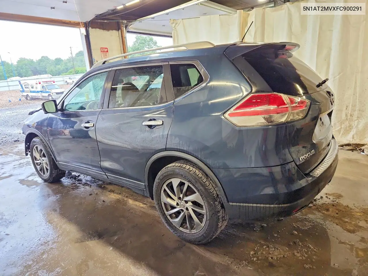 2015 Nissan Rogue Sl VIN: 5N1AT2MVXFC900291 Lot: 61576546