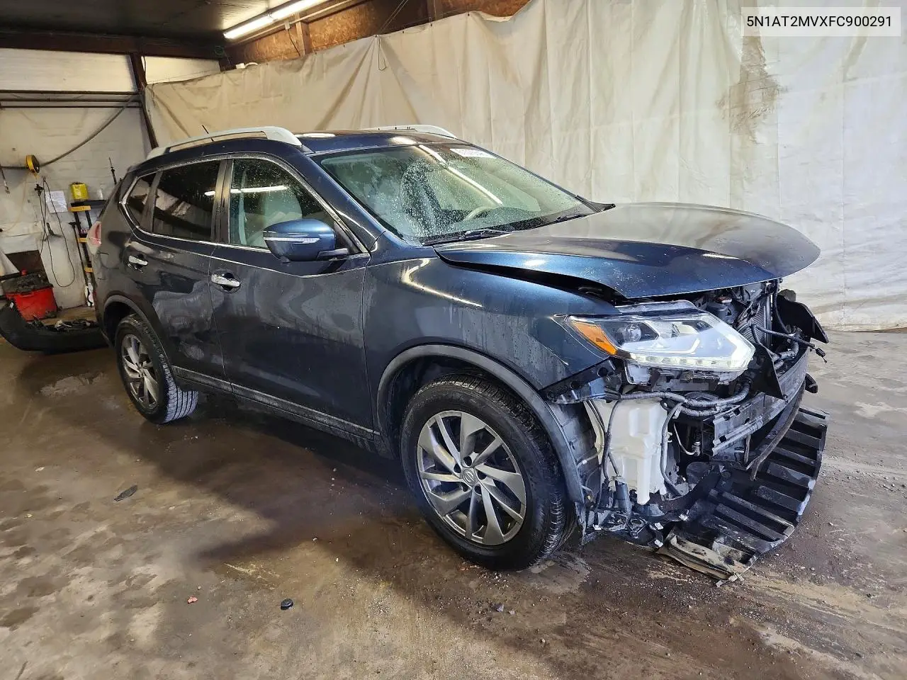 2015 Nissan Rogue Sl VIN: 5N1AT2MVXFC900291 Lot: 61576546
