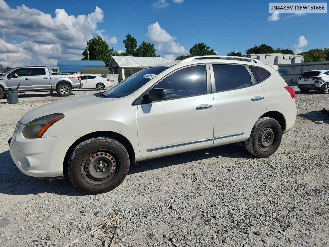 JN8AS5MT3FW151666 2015 Nissan Rogue Select S