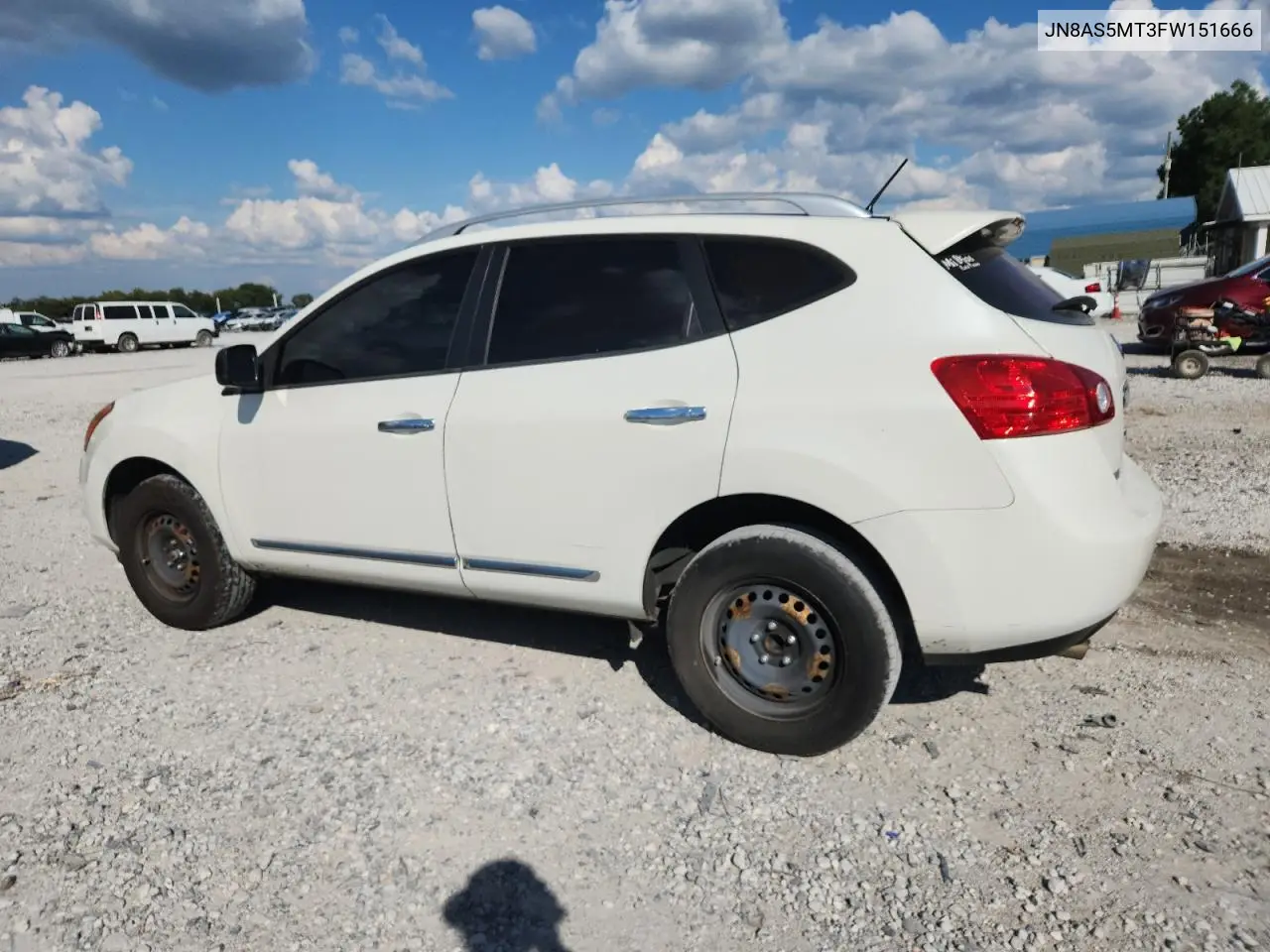 JN8AS5MT3FW151666 2015 Nissan Rogue Select S