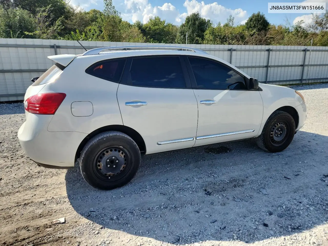JN8AS5MT3FW151666 2015 Nissan Rogue Select S