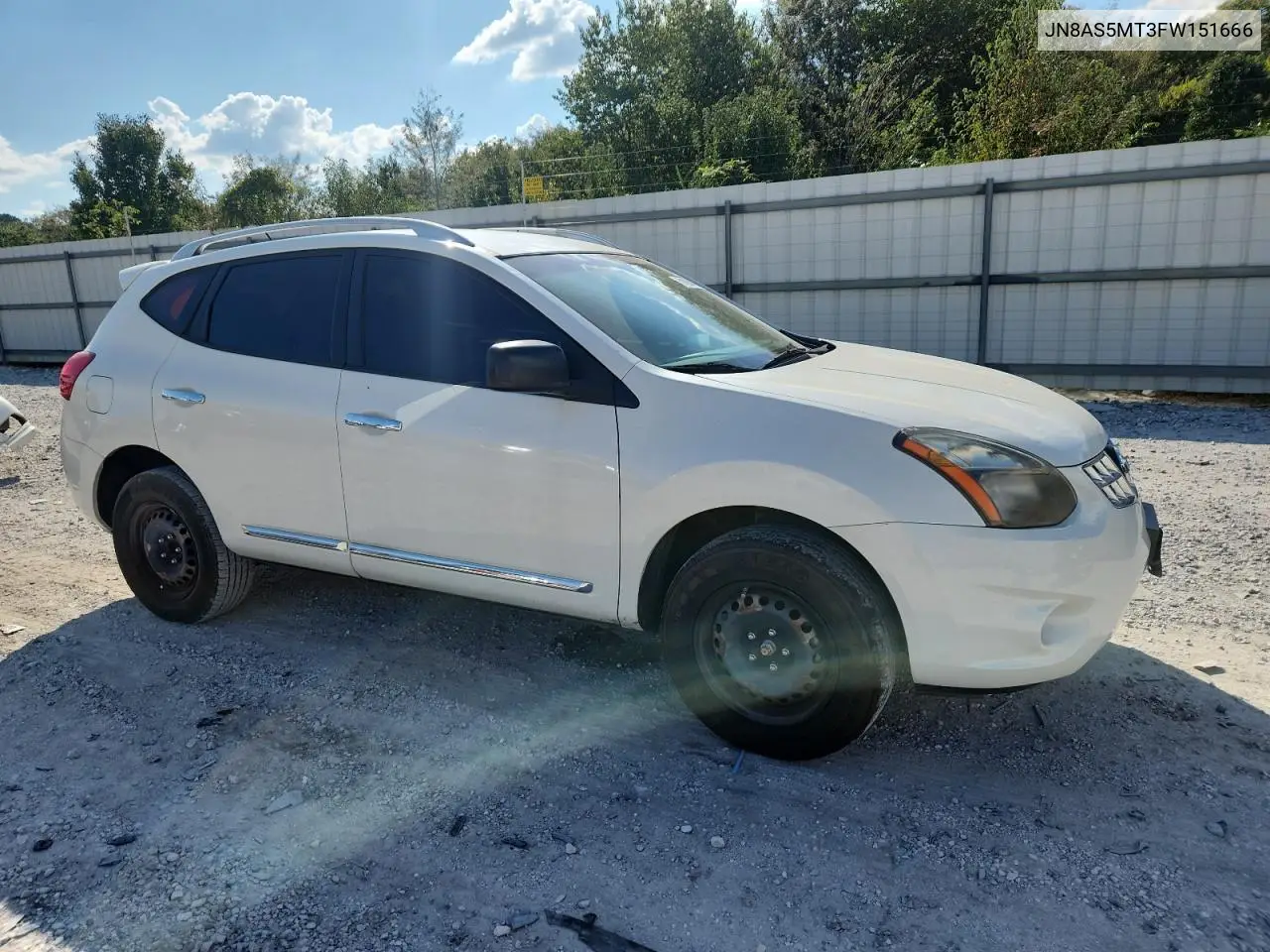 JN8AS5MT3FW151666 2015 Nissan Rogue Select S