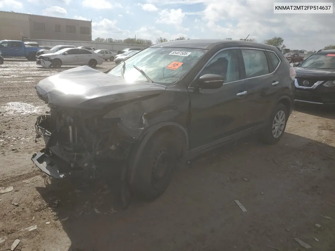 KNMAT2MT2FP514637 2015 Nissan Rogue S