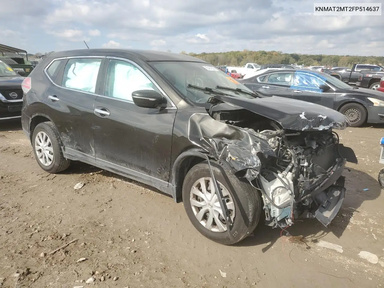 KNMAT2MT2FP514637 2015 Nissan Rogue S